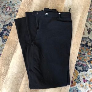 Black Calvin Klein bootcut dress pants